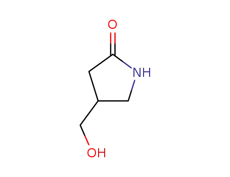 Molecular Structure of 64320-89-4 (4-(hydroxymethyl)pyrrolidin-2-one)