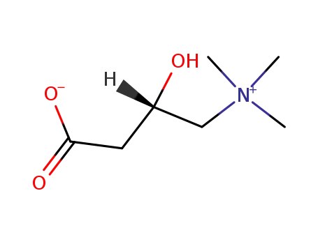 Molecular Structure of 541-14-0 (D(+)-Carnitine)