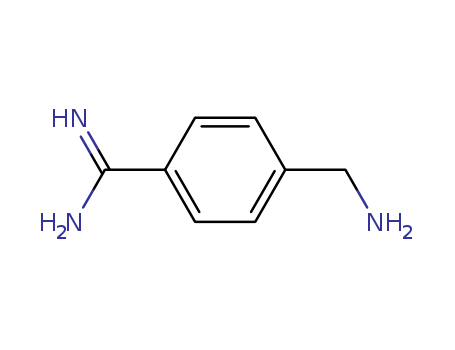 Benzenecarboximidamide,4-(aminomethyl)-