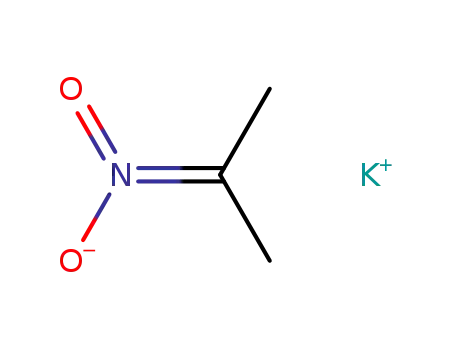 Molecular Structure of 28273-55-4 (Propane, 2-nitro-, ion(1-), potassium)