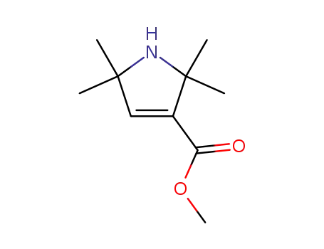 1H-Pyrrole-3-carboxylic acid, 2,5-dihydro-2,2,5,5-tetramethyl-, methyl
ester