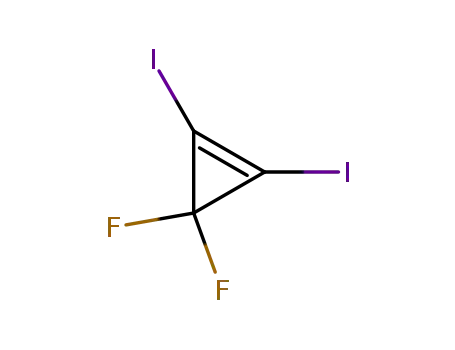 3,3-Difluor-1,2-diiodcyclopropen