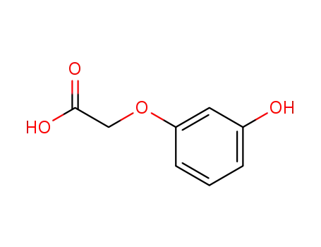 Molecular Structure of 1878-83-7 ((3-hydroxyphenoxy)acetic acid)