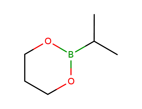 Molecular Structure of 62930-27-2 (1,3,2-Dioxaborinane, 2-(1-methylethyl)-)