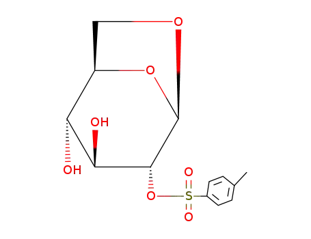 Molecular Structure of 3868-05-1 (1,6-Anhydro-2-O-p-toluenesulfonyl-b-D-glucopyranose)