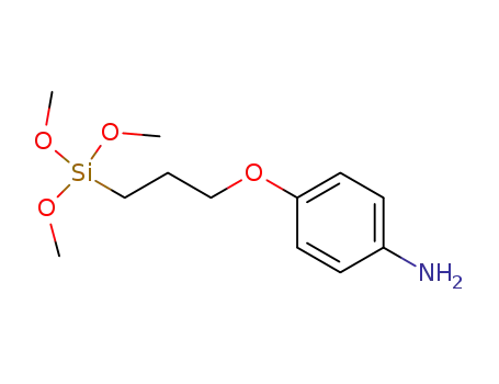 Benzenamine, 4-(3-(trimethoxysilyl)propoxy)-
