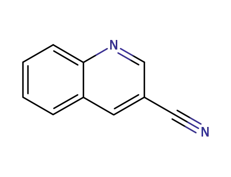 Molecular Structure of 34846-64-5 (3-Cyanoquinoline)