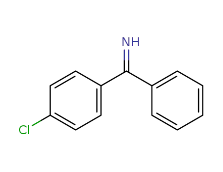 Molecular Structure of 41839-60-5 (Benzenemethanimine, 4-chloro-a-phenyl-)