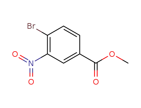 Molecular Structure of 2363-16-8 (Methyl 4-bromo-3-nitrobenzoate)