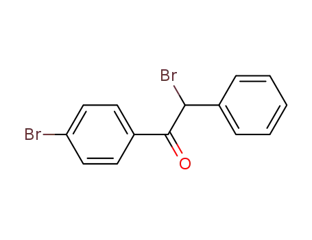 Molecular Structure of 24567-06-4 (2-BROMO-1-(4-BROMO-PHENYL)-2-PHENYL-ETHANONE)