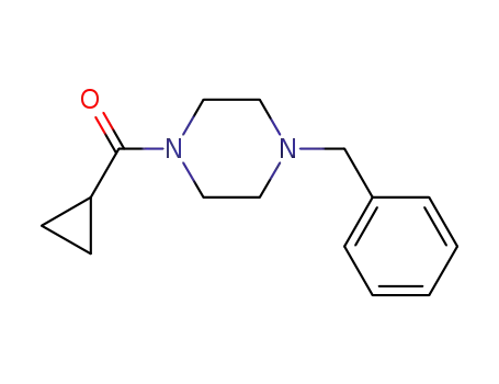 (4-benzylpiperazin-1-yl)(cyclopropyl)methanone