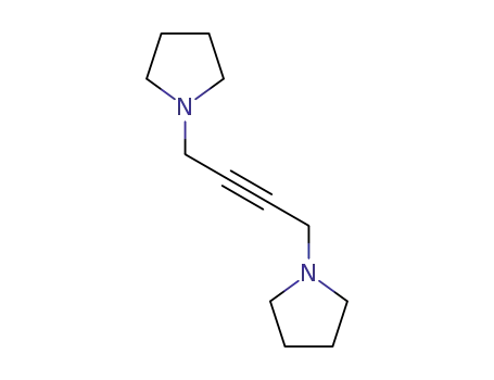 Molecular Structure of 51-73-0 (1 1-(2-BUTYNYLENE)DIPYRROLIDINE DIHYDROCHLORIDE 97%)