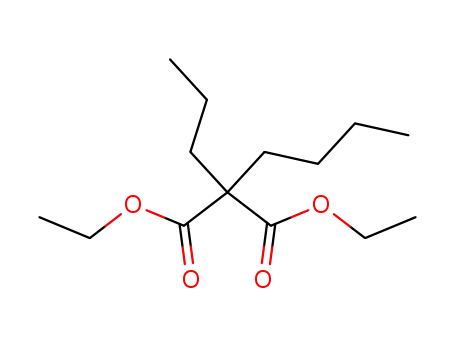 Molecular Structure of 6065-65-2 (Propanedioic acid, butylpropyl-, diethyl ester)