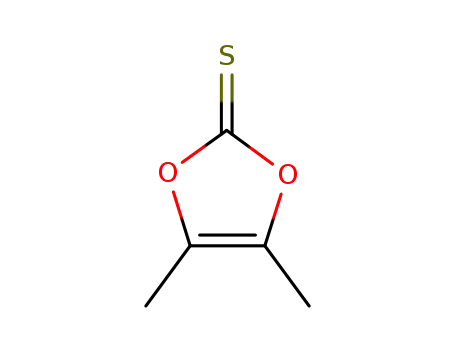 Molecular Structure of 37528-00-0 (1,3-Dioxole-2-thione,4,5-dimethyl-)