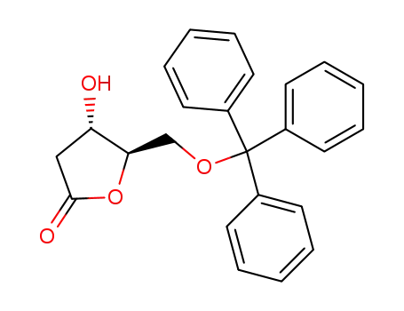 5-O-trityl-2-deoxy-D-erythro-pentono-1,5-lactone