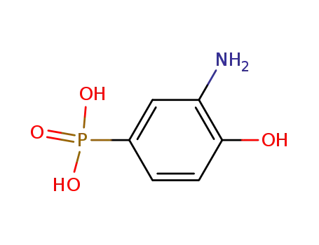 Molecular Structure of 59785-86-3 (Phosphonic acid, (3-amino-4-hydroxyphenyl)-)