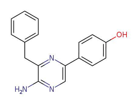 Phenol,4-[5-amino-6-(phenylmethyl)- pyrazinyl]-