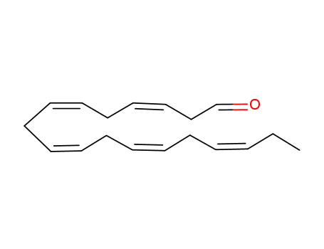 Molecular Structure of 137682-11-2 ((3Z,6Z,9Z,12Z,15Z)-octadeca-3,6,9,12,15-pentaenal)