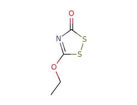 Molecular Structure of 178318-21-3 (3-ethoxy-1,2,4-dithiazole-5-one)