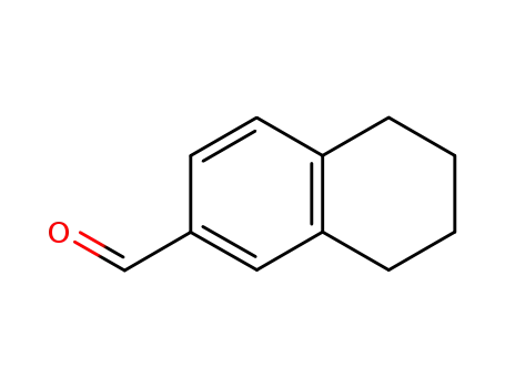 Molecular Structure of 51529-97-6 (5,6,7,8-Tetrahydronaphthalene-2-carboxaldehyde)