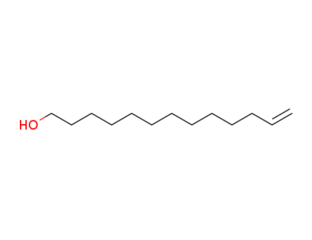 Molecular Structure of 16339-75-6 (12-Tridecen-1-ol)
