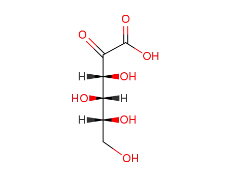 Molecular Structure of 21675-47-8 (D-xylo-2-hexulosonic acid)