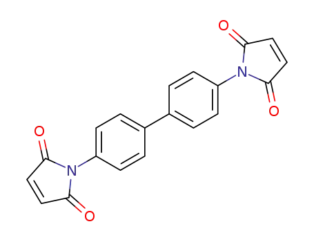 Molecular Structure of 3278-30-6 (4,4'-Bis(maleimido)-1,1'-biphenyl)