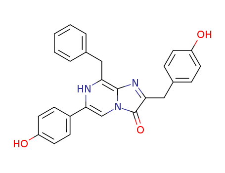 Imidazo[1,2-a]pyrazin-3(7H)-one,6-(4-hydroxyphenyl)-2-[(4-hydroxyphenyl)methyl]-8-(phenylmethyl)-