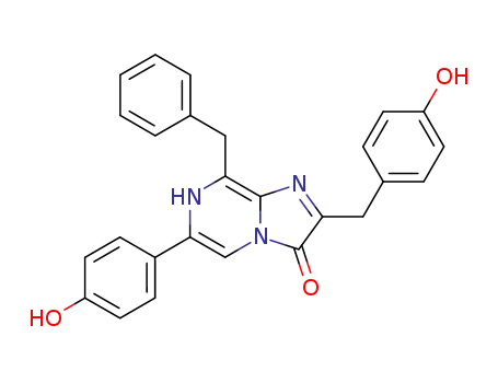 Imidazo[1,2-a]pyrazin-3(7H)-one,6-(4-hydroxyphenyl)-2-[(4-hydroxyphenyl)methyl]-8-(phenylmethyl)-