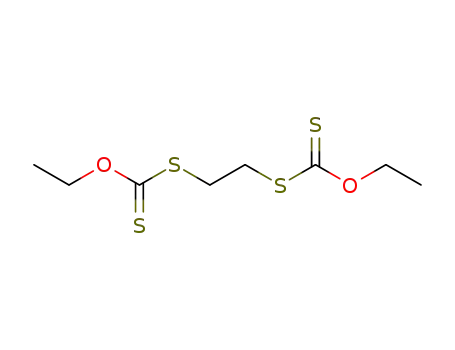 Molecular Structure of 15367-46-1 (Carbonodithioic acid,S,S'-1,2-ethanediyl O,O'-diethyl ester (9CI))