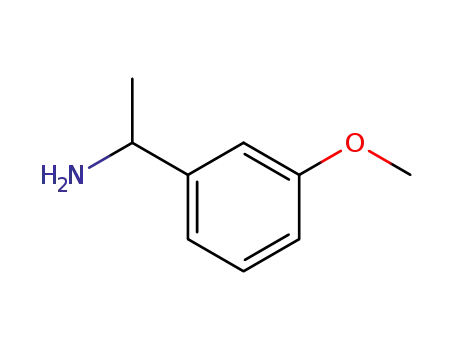 Molecular Structure of 62409-13-6 (1-(3-Methoxy-phenyl)-ethylamine)