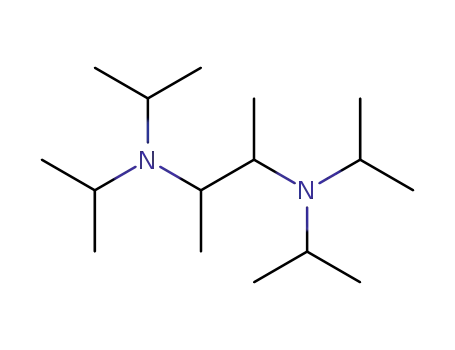 Molecular Structure of 99692-09-8 (N,N,N',N'-tetraisopropyl-1,2-dimethylethylenediamine)