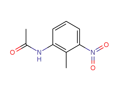 Molecular Structure of 56207-36-4 (2'-METHYL-3'-NITROACETANILIDE)