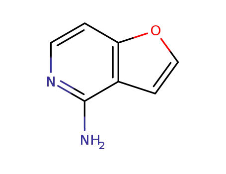 Molecular Structure of 33007-09-9 (Furo[3,2-c]pyridin-4-amine)