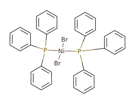 Molecular Structure of 14126-37-5 (BIS(TRIPHENYLPHOSPHINE)NICKEL(II) BROMIDE)