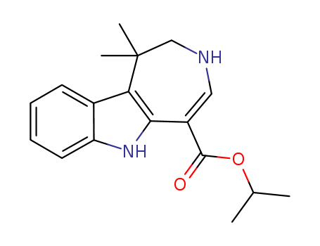 Azepino[4,5-b]indole-5-carboxylic acid, 1,2,3,6-tetrahydro-1,1-dimethyl-, 1-methylethyl ester