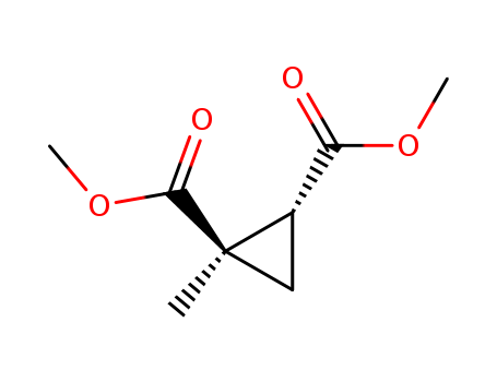 1,2-Cyclopropanedicarboxylicacid, 1-methyl-, 1,2-dimethyl ester, (1R,2R)-rel-