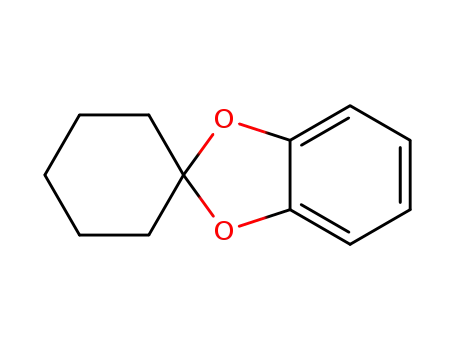 Molecular Structure of 182-55-8 (spiro[1,3-benzodioxole-2,1'-cyclohexane])