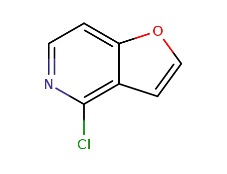 Molecular Structure of 31270-80-1 (4-CHLOROFURO[3,2-C]PYRIDINE)