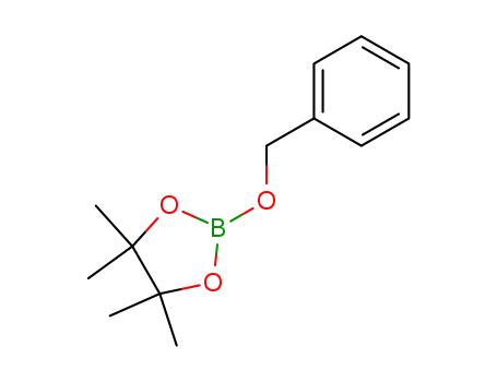 Molecular Structure of 95843-98-4 (2-(benzyloxy)-4,4,5,5-tetramethyl-1,3,2-dioxaborolane)