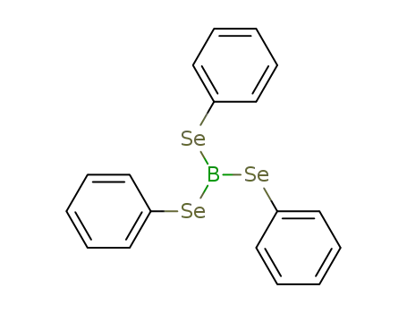 Molecular Structure of 29680-62-4 (Tris(phenylseleno)borane)