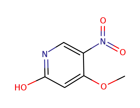 Molecular Structure of 607373-82-0 (5-NITRO-2-HYDROXY-4-METHOXYPYRIDINE)