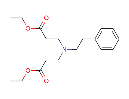 b-Alanine,N-(3-ethoxy-3-oxopropyl)-N-(2-phenylethyl)-, ethyl ester