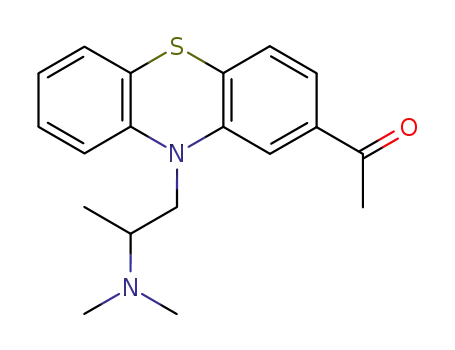 Molecular Structure of 13461-01-3 (aceprometazine)
