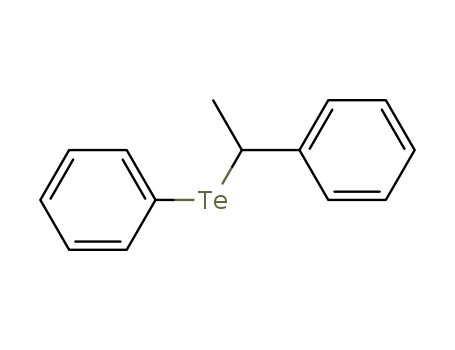 Molecular Structure of 121335-32-8 (Benzene, [(1-phenylethyl)telluro]-)