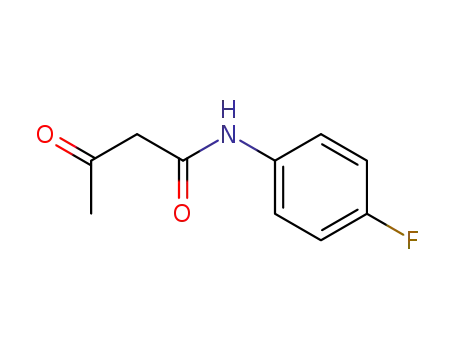 Molecular Structure of 2713-85-1 (N-(4-FLUORO-PHENYL)-3-OXO-BUTYRAMIDE)