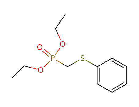 Molecular Structure of 38066-16-9 (DIETHYL PHENYLTHIOMETHYLPHOSPHONATE)