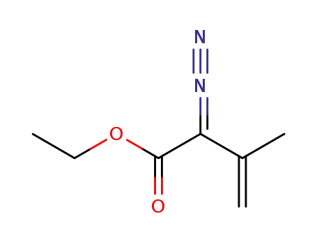 Molecular Structure of 126580-11-8 (ethyl 2-diazo-3-methyl-3-butenoate)