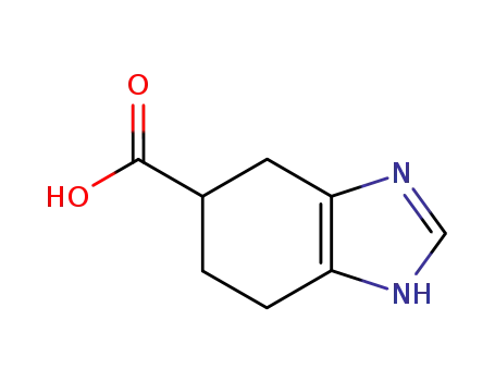 Molecular Structure of 26751-24-6 (4,5,6,7-Tetrahydro-1H-benzoimidazole-5-carboxylic acid)
