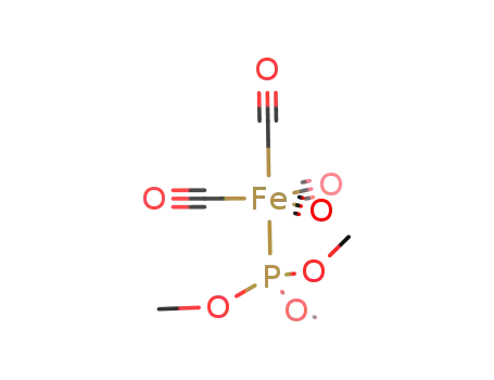 Molecular Structure of 14878-71-8 (Iron,tetracarbonyl(trimethyl phosphite-P)- (9CI))